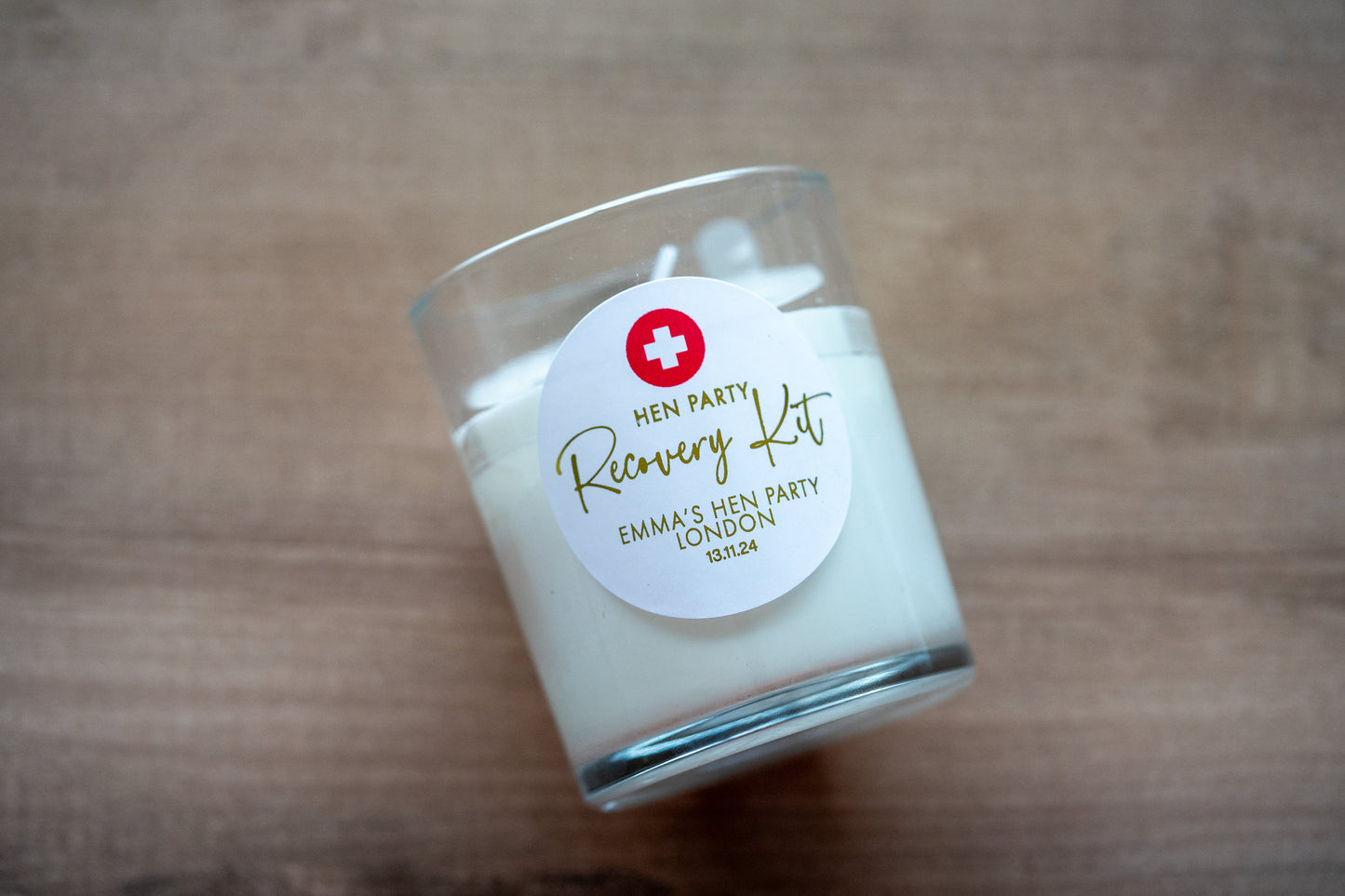 Hen Party Recovery Foil Custom Stickers