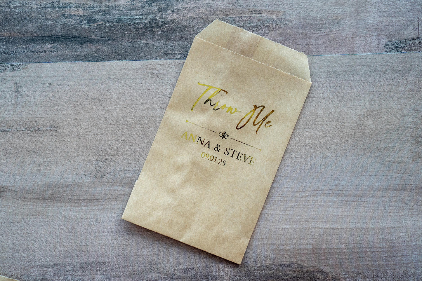 Custom DIY Foil Confetti Bags