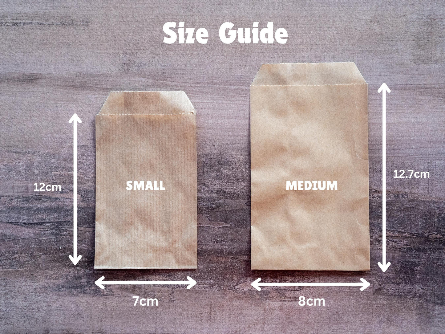 Custom DIY Foil Kraft Confetti Bag