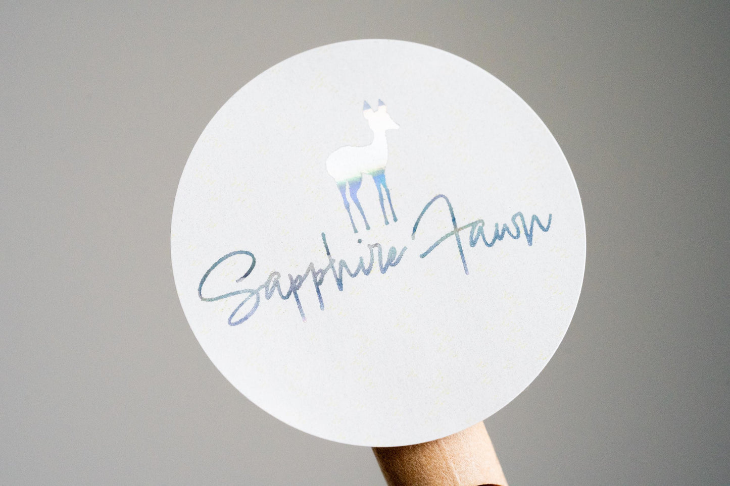 Custom Foil Business Logo Stickers