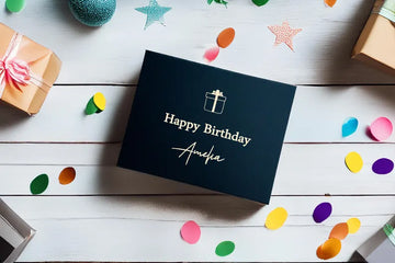 Magnetic Gift Box with Custom Ribbon