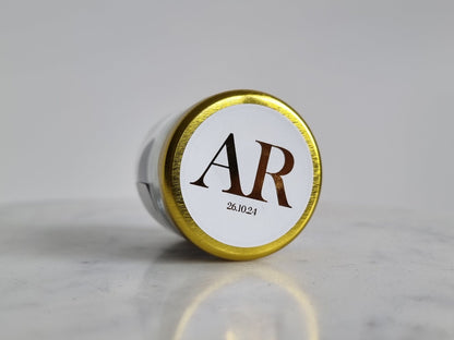Personalised Foil Sweet Jar Favours/Jar Wedding Favours/Party Favours/Glass Jar Favours/Hen Party Favours/Baby Shower Party Favours