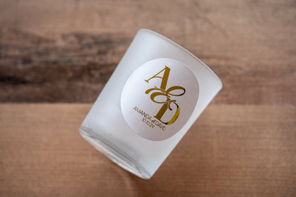 Foil Wedding Monogram Stickers