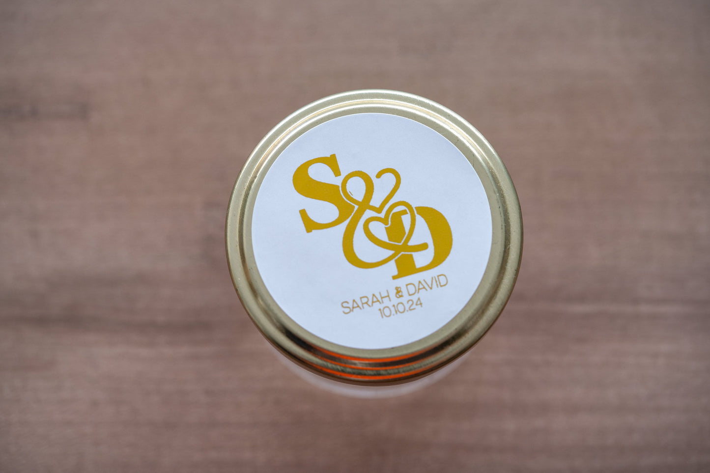 Custom Wedding Monogram Stickers