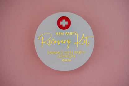 Hen Party Recovery Foil Custom Stickers