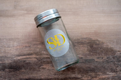 Foil Wedding Monogram Sticker
