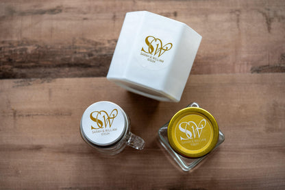 Personalised Foil Monogram Sticker